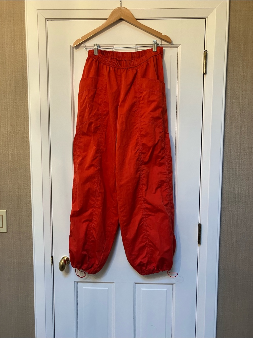 FP Movement by Free People Red Track Jogger Pants S